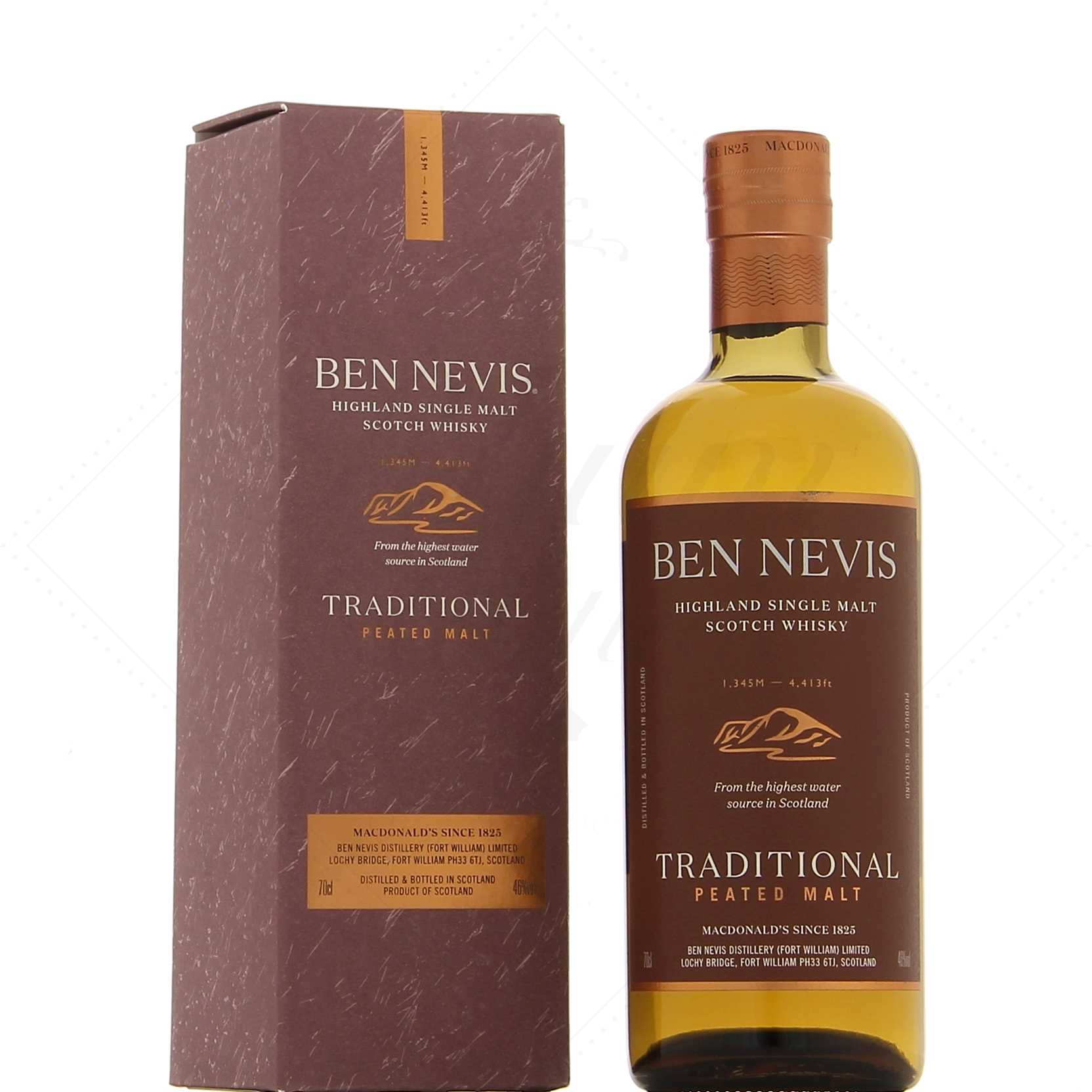 Ben Nevis Traditional Peated Malt Single Malt Scotch Whisky |